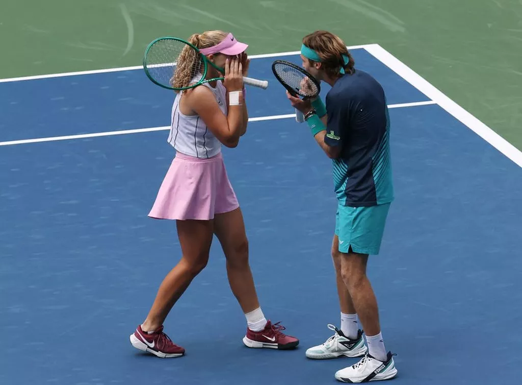 Андреева и Рублёв проиграли в полуфинале микста US Open — 2026