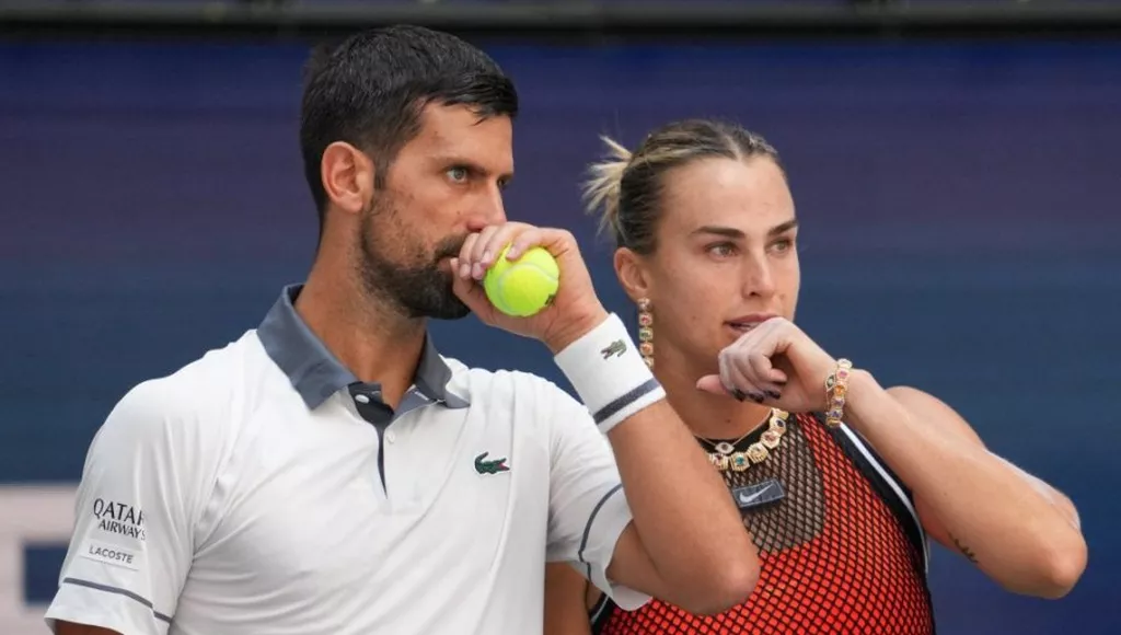 Арина Соболенко и Новак Джокович проиграли в первом круге микста US Open — 2026